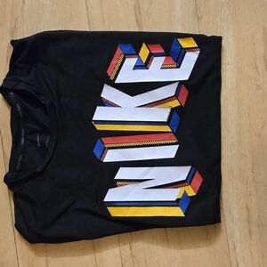 Nike Pro Dri-FIT Tee - Black with Colorful Graphic